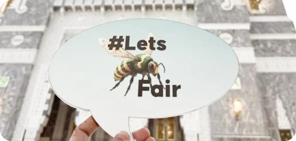 Lets bee fair